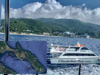 Ouranoupoli: Mount Athos Sightseeing Glass-Bottom Boat Tour