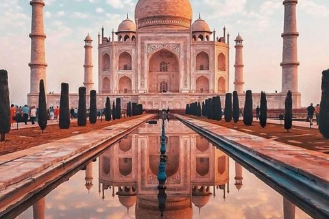 Taj Mahal: całodniowa prywatna wycieczka po Agrze