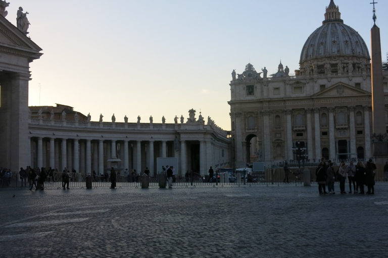 Vaticaanstad: vroege koepelklim met de Sint-PietersbasiliekStandaard optie