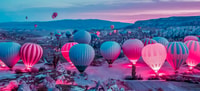 Kappadokien, 1 von 3 Tälern Heißluftballonflug - Hizvo