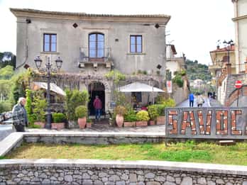 GODFATHER TOUR film's locations departure from Taormina area