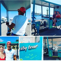 Tuktuk 4Seat Electric Bicycle Bus Rhodes 30 min City - Housity