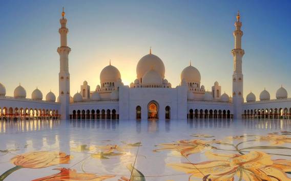 Privater Besuch der Großen Moschee von Sheikh Zayed