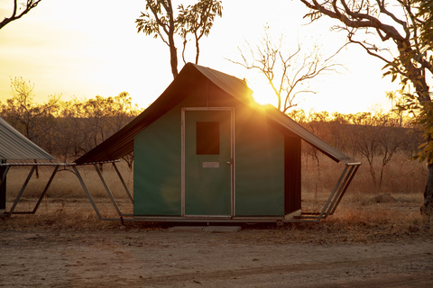 From Darwin: 3-Day Kakadu & Litchfield 4WD Camping Tour Bush Single Swag (sleeps 1)