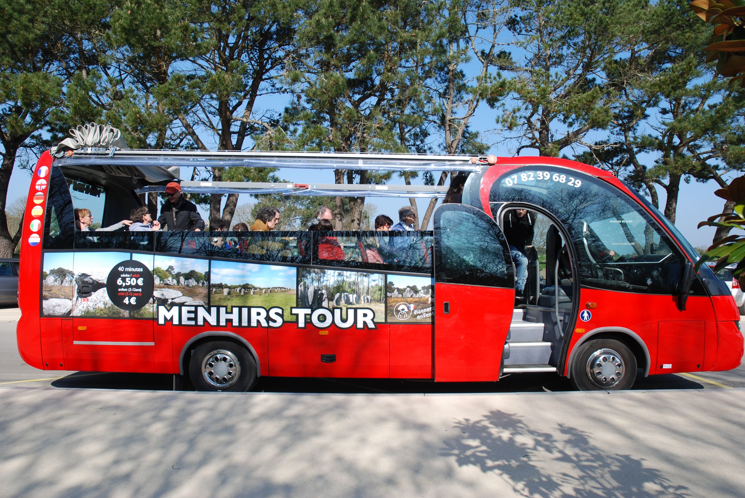 Carnac: Carnac Stones 40-minütige Audio-Bustour mit Führung