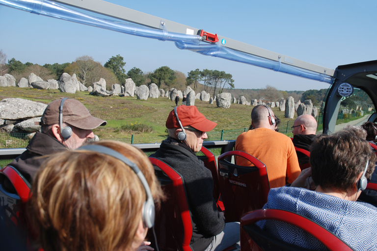 Carnac: Carnac Stones 40-Minute Audio-Guided Bus Tour Carnac Menhirs Tour 40 min