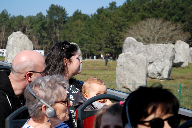 Carnac: Carnac Stones 40-Minute Audio-Guided Bus Tour Carnac Menhirs Tour 40 min