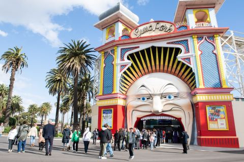 Luna Park Melbourne : Billet d'entrée générale et de manèges illimités