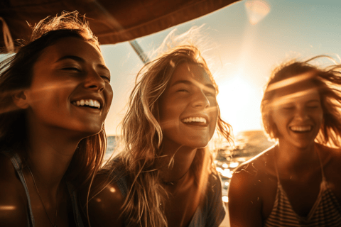 Lisbon: Sunset Boat Party Cruise with DJ and Open Bar