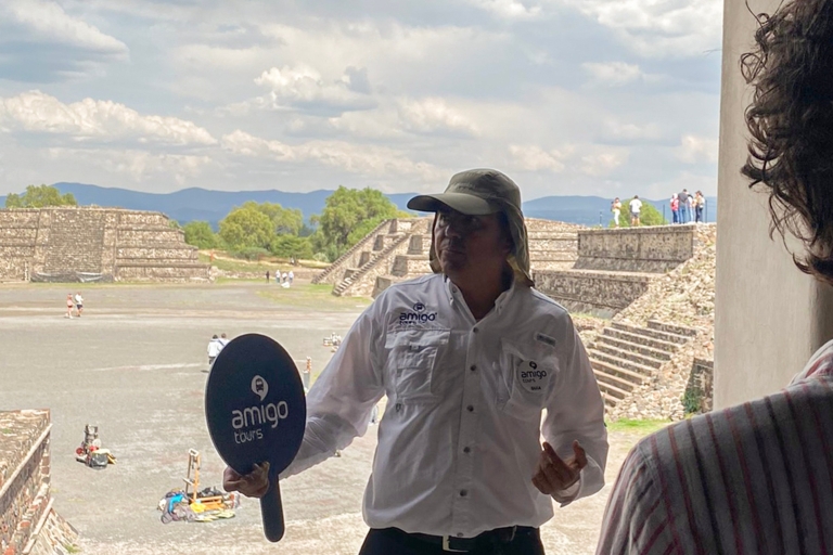Depuis Mexico : Teotihuacan and Notre-Dame de GuadalupeExcursion privée avec prise en charge