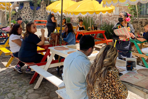 تيوتيهواكان، غوادالوبي، زوتشيميلكو كويواكان وفريدا كاهلوجولة في ضريح تيوتيهواكان وزوتشيميلكو وغ