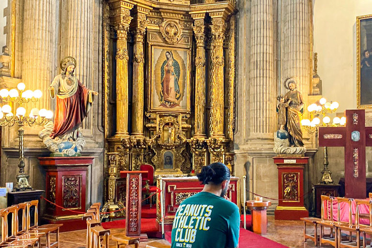 تيوتيهواكان، غوادالوبي، زوتشيميلكو كويواكان وفريدا كاهلوجولة في ضريح تيوتيهواكان وزوتشيميلكو وغ