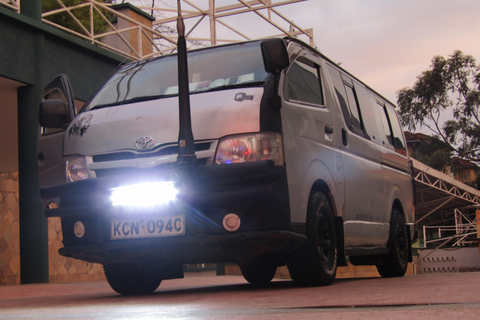 Nairobi Park Safari, Sheldrick's Orphanage & Giraffe Center Shared Drive in Open-Roof Van Game Drive