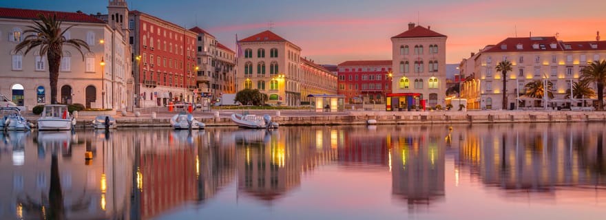 Split : Visite privée à pied avec un guide