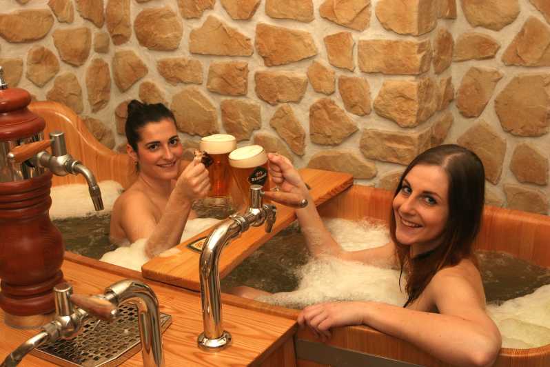 Praha: Beer Spa Bernard med øl og massasjealternativ