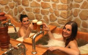 Prague: Beer Spa Bernard with Beer and Massage Option