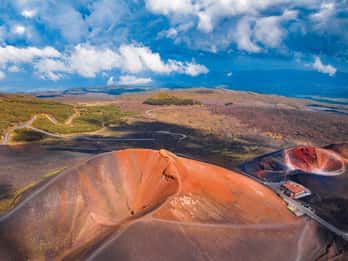 From Taormina: Mount Etna Guided Bus Tour