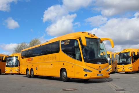 Prague : Transfert en bus vers/depuis le centre de DresdeUne seule personne de Prague à Dresde Centre