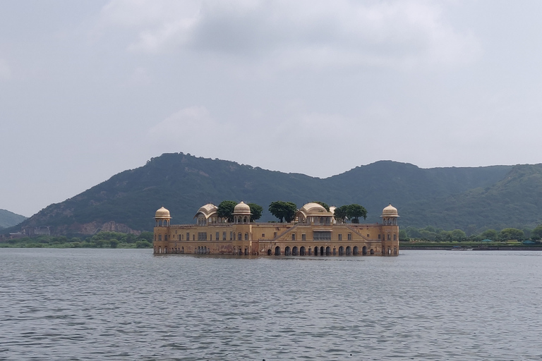 From New Delhi: Amer Fort & Jaipur City Tour By Train Transport & Guide Services only