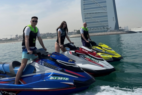 1-godzinna wycieczka skuterem wodnym — Burj Al Arab i wyspy świata