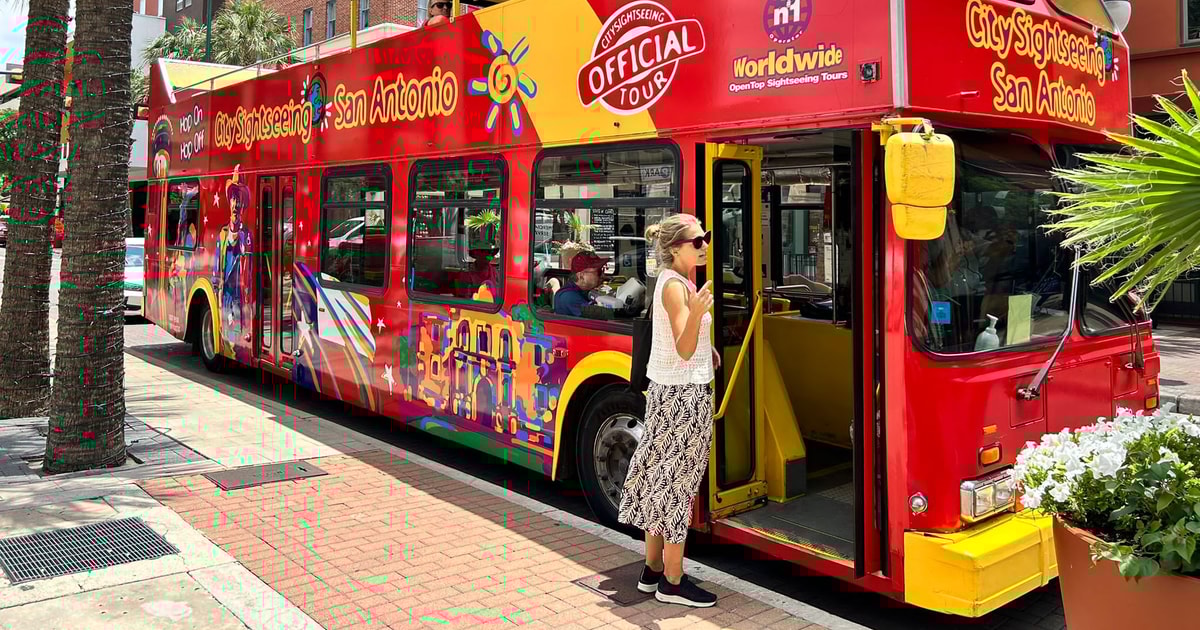 San Antonio Hopon Hopoff Bus Tour GetYourGuide