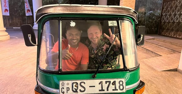 Private geführte Städtetour durch Kandy mit dem Tuk-Tuk