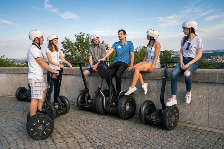 Prag höjdpunkter: Segway &amp; E-Scooter Tour med upphämtning i taxiPrivat Segway &amp; E-Scooter Tour med upphämtning