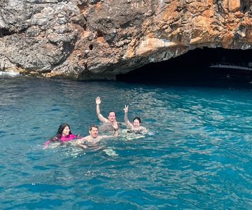 Kotor: Boat Cruise with Blue Cave Swim and Submarine Base