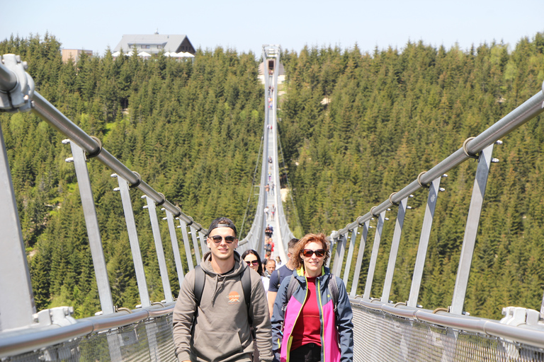 Z Pragi: Sky Bridge i Sky Walk Tour Epicka jednodniowa wycieczka!Z Pragi: całodniowa wycieczka Sky Bridge i Sky Walk Tour