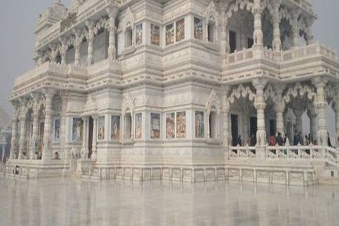 From Agra: Mathura and Vrindavan Day Trip by CarPrivate Transport Car + Private Tour guide