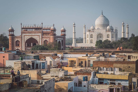 Upptäck den magnifika Taj Mahal-turen från Delhi