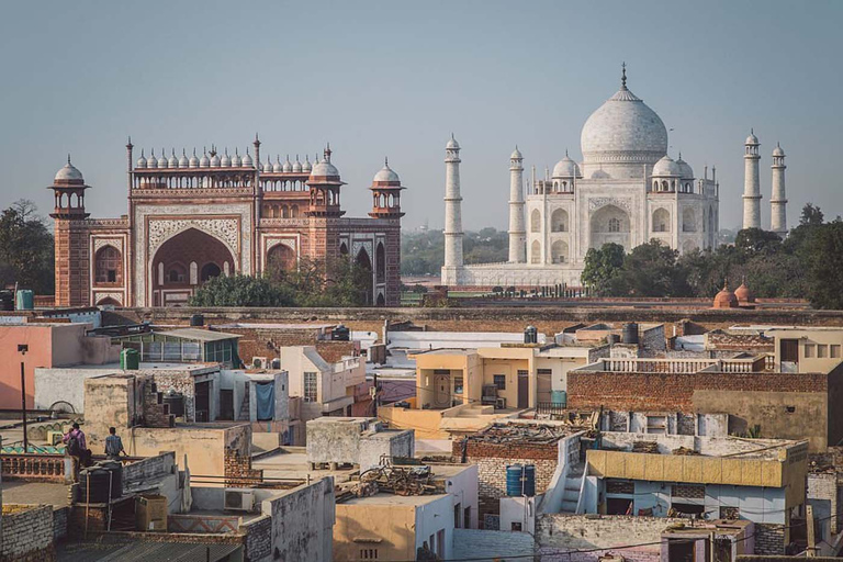 Odkryj wspaniałość Taj Mahal Tour z Delhi