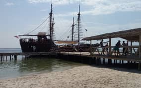 Djerba : Journée en Bateau Pirate Vers l’île des flamants