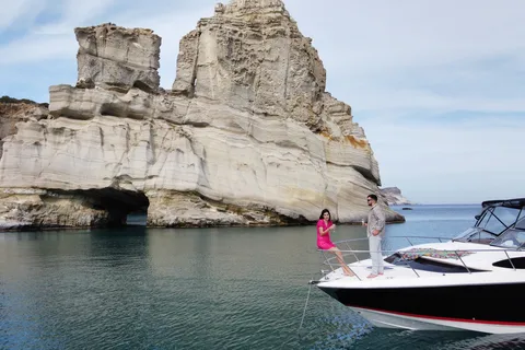 Voyage privé de luxe à Kleftiko avec Speed Blue