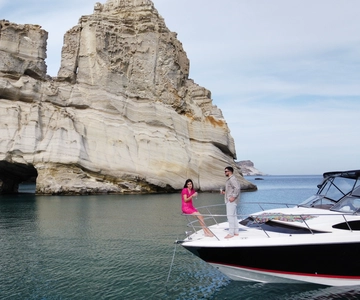Luxury Private Trip to Kleftiko with Speed Blue