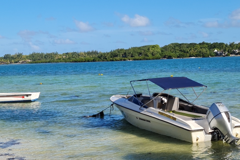 Ile Maurice : Chute d'eau de l'Ile Aux Cerfs, déjeuner et plongée avec masque et tuba