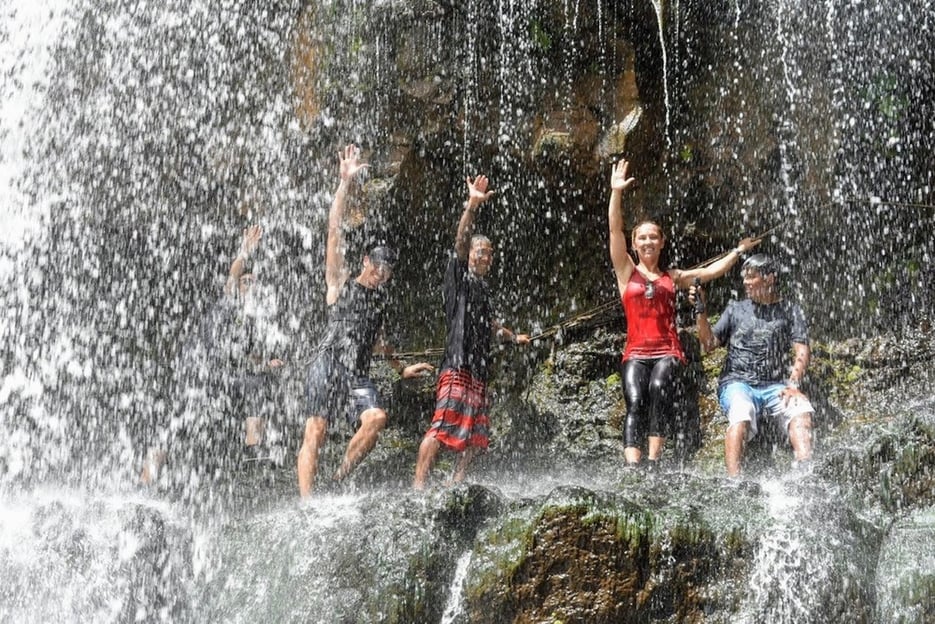 Kauai: Geführte Wanderung und Schwimmen im Wasserfall