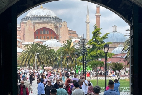 Istanbul: Blauwe Moskee, Basiliek Cisterne & Hagia Sophia TourIstanbul: Blauwe Moskee, Basilica Cisterne & Hagia Sophia Tour