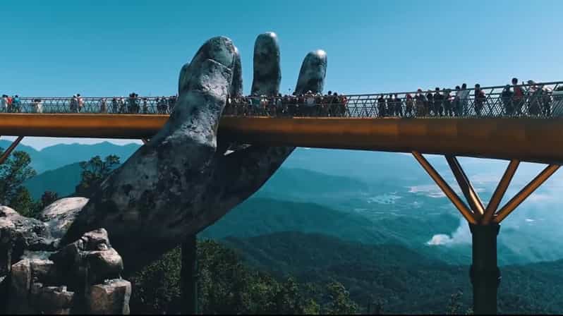 From Da Nang: Ba Na Hills and Golden Bridge Bus Transfer