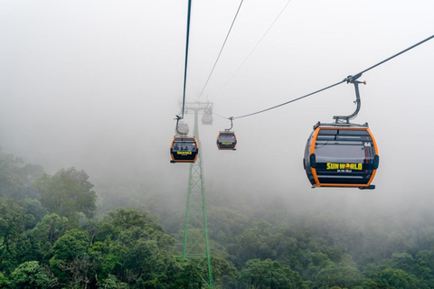 Ba Na Hills en Golden Bridge per bus met ophaalservice