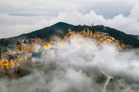 Ba Na Hills en Golden Bridge per bus met ophaalservice