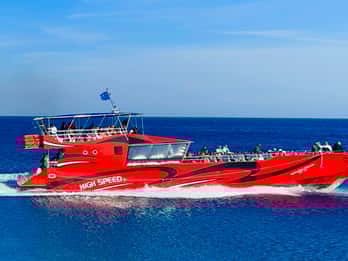 Kiotari, Lardos, Lindos: High Speed Boat Trip to Rhodes Town