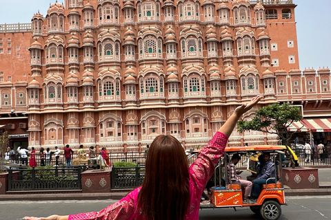 Jaipur: Full Day City Highlights Tour with Tour Guide Jaipur Day Tour with Private car + Guide + Lunch