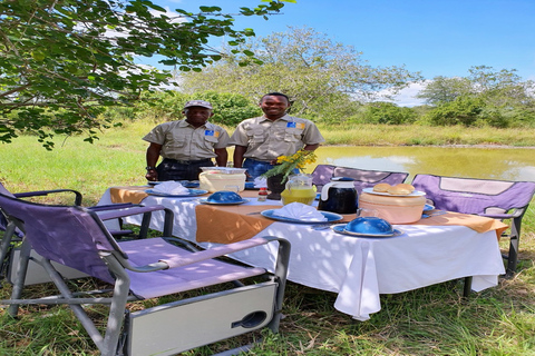 Van Zanzibar: Day Safari Selous VIP met vluchtenDagsafari Selous