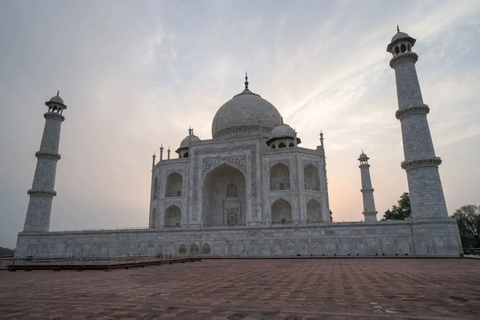 Da Nuova Delhi: gita giornaliera privata al Taj Mahal e al Forte di Agra