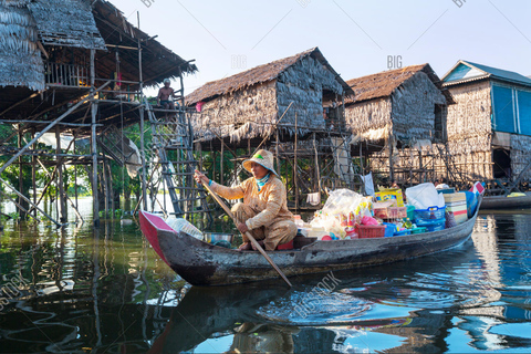 Siem Reap/Battambang Cruise Guided tour one way