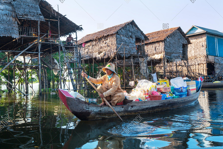 Siem Reap/Battambang Cruise Guided tour one way