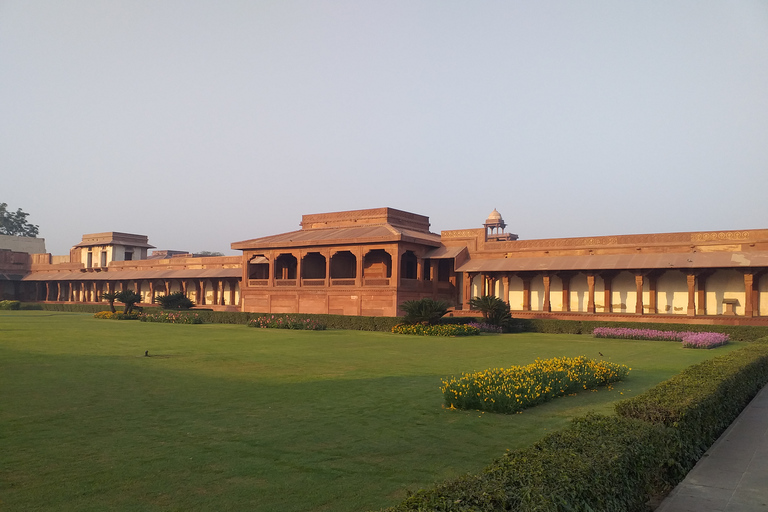 Taj Mahal, Agra Fort en Fatehpur Sikri Dagtrip vanuit Delhi