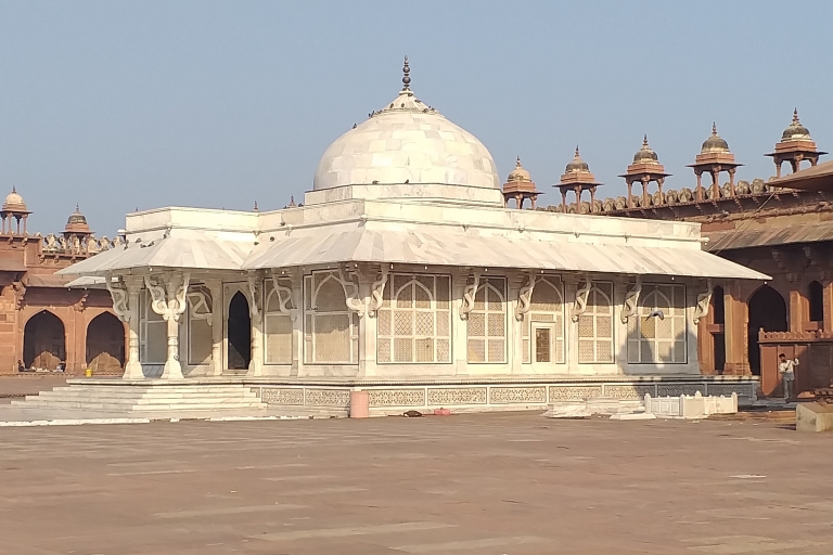 Taj Mahal, Agra Fort en Fatehpur Sikri Dagtrip vanuit Delhi