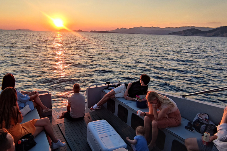 Dubrovnik : Croisière au coucher du soleil à l'heure dorée